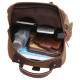 Сумка-рюкзак на одно плечо Vintage Коричневая