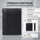 Чоловіче шкіряне портмоне для карток купюр та монет ST Leather Чорне