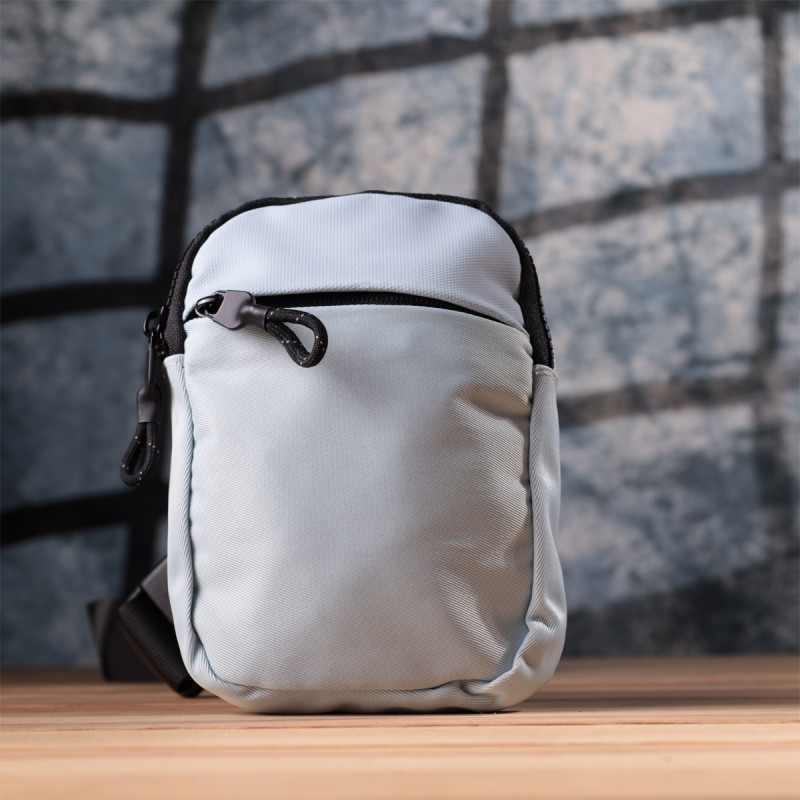 Практичная слинг сумка для путешествий из качественного текстиля Vintage Голубой