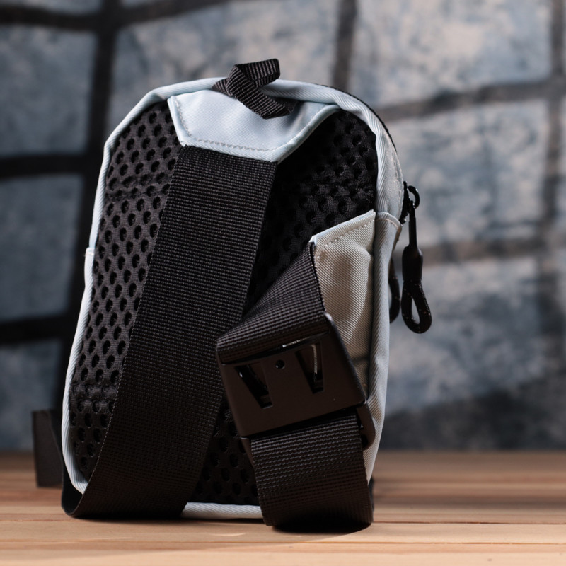 Практичная слинг сумка для путешествий из качественного текстиля Vintage Голубой