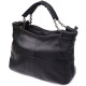 Повсякденна сумка з натуральної шкіри для жінок Vintage Чорний