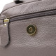Сумка из натуральной кожи для стильных женщин Vintage Серый