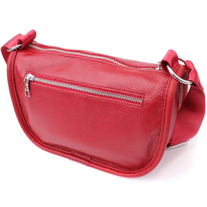 Сумка для женщин из натуральной кожи Vintage Красный