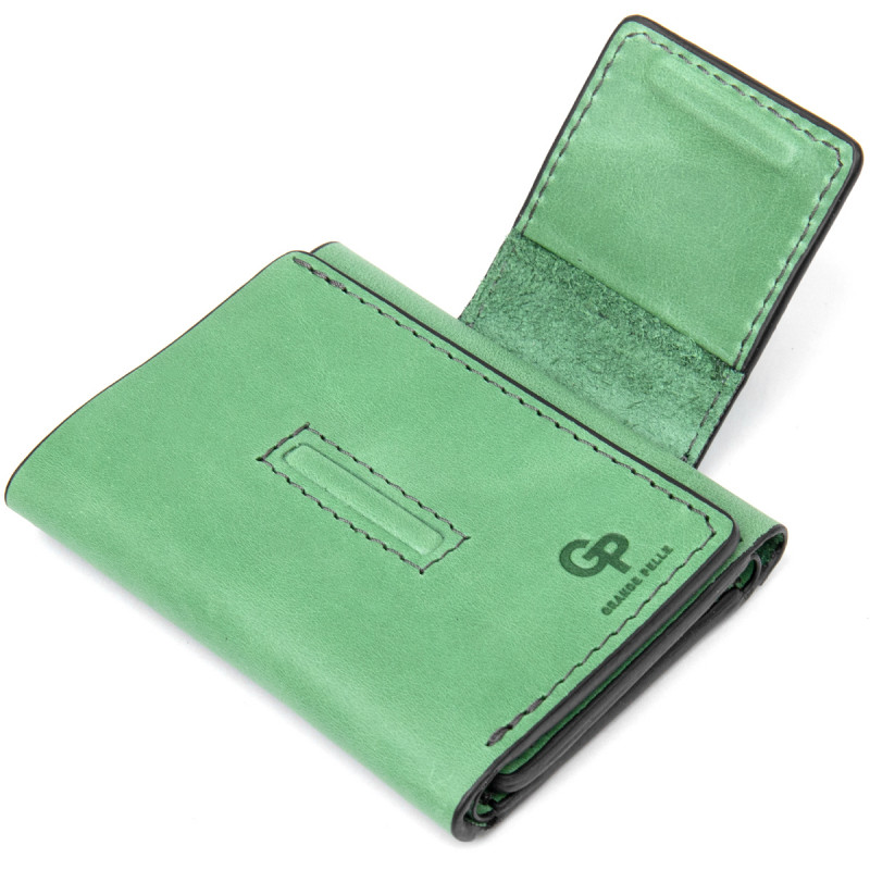 Матове портмоне GRANDE PELLE Зелений