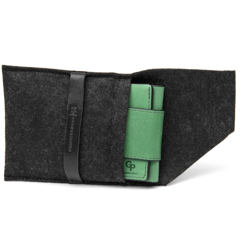 Матове портмоне GRANDE PELLE Зелений