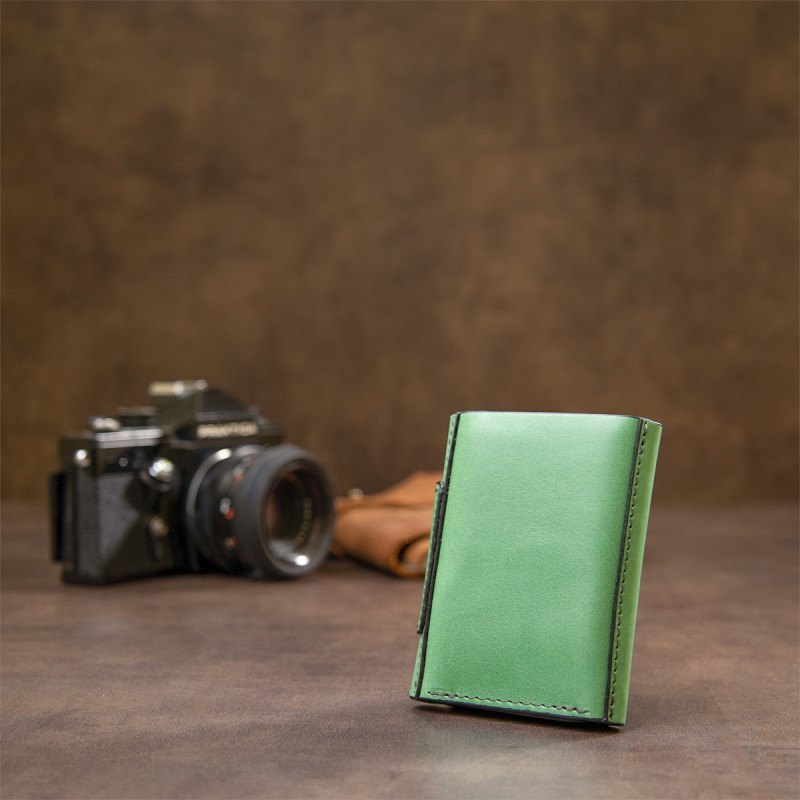 Матове портмоне GRANDE PELLE Зелений