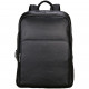Шкіряний рюкзак для ноутбука на два відділи Vintage _ Чорний