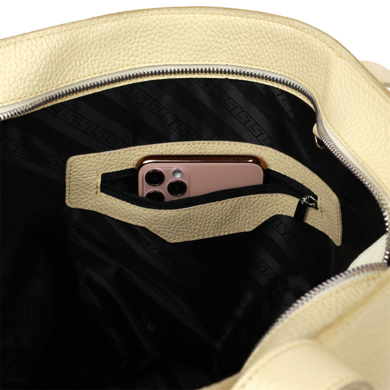 Яркая женская сумка-шоппер Shvigel Желтый