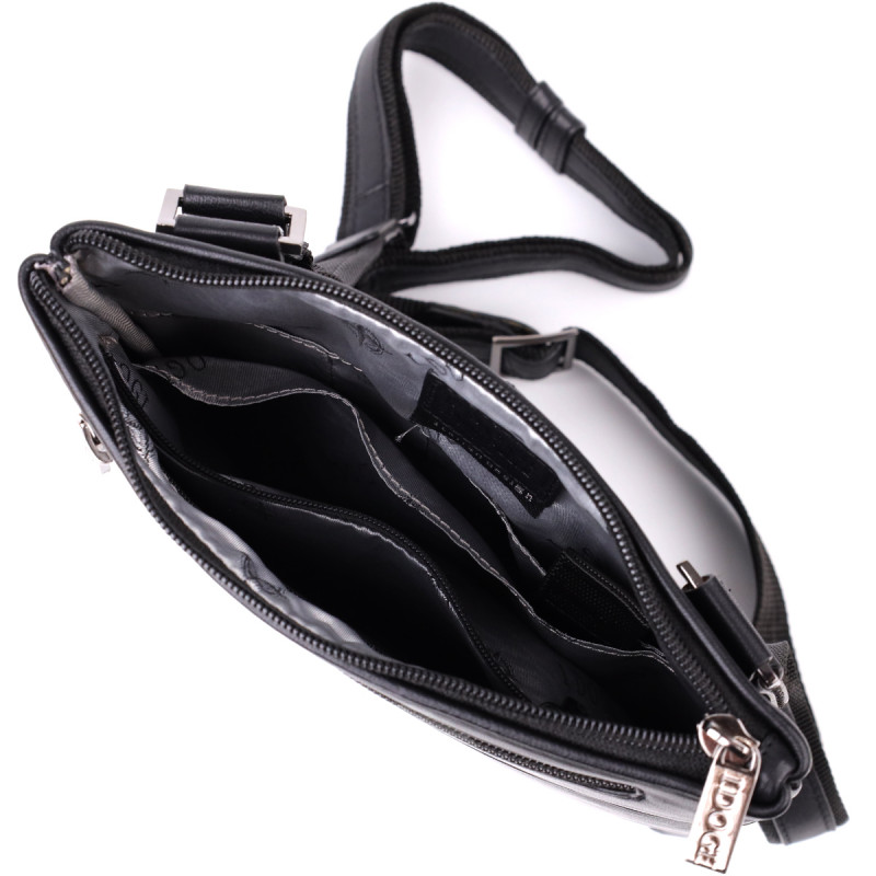 Мужская сумка через плечо из натуральной кожи Tony Perotti _ ( nero) Черный