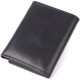 Небольшой бумажник для мужчин из глянцевой натуральной кожи Tony Perotti _ ( nero) Черный