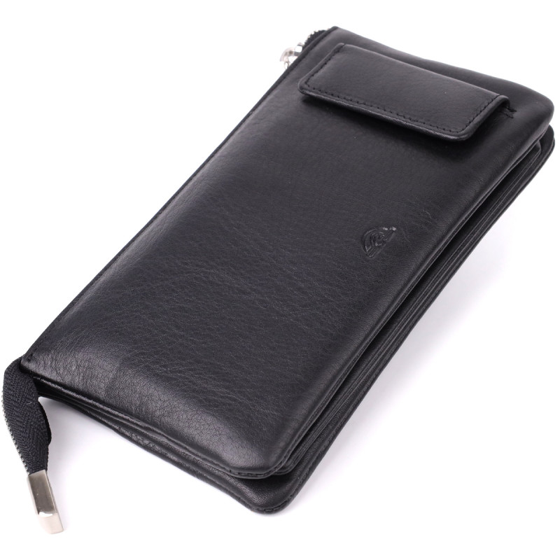 Оригинальный женский кошелек из натуральной кожи Tony Perotti _ ( nero) Черный