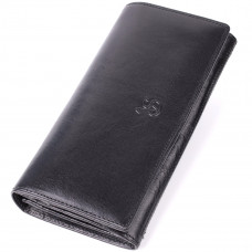 Женский вместительный кошелек из натуральной кожи Tony Perotti _ ( nero) Черный