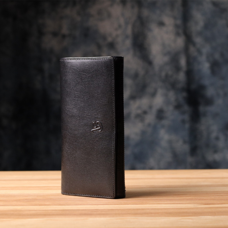 Женский вместительный кошелек из натуральной кожи Tony Perotti _ ( nero) Черный