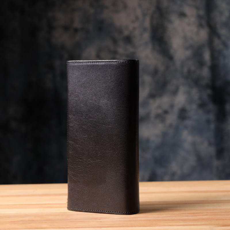 Женский вместительный кошелек из натуральной кожи Tony Perotti _ ( nero) Черный