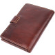 Обложка на документы из зернистой натуральной кожи Tony Perotti _ (A moro) Коричневый