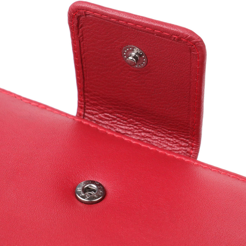 Женский вертикальный кошелек из натуральной кожи Tony Perotti _ ( rosso) Красный