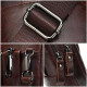 Сумка компактна чоловіча шкіряна Vintage Коричнева