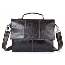 Мужская сумка кожаная Vintage Коричневая