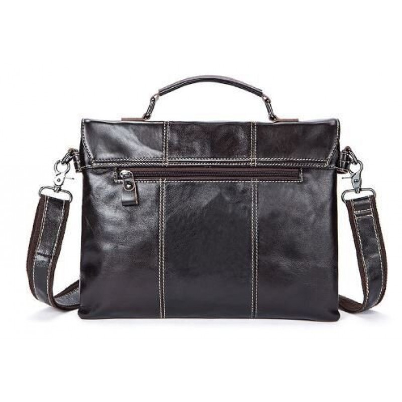 Мужская сумка кожаная Vintage Коричневая