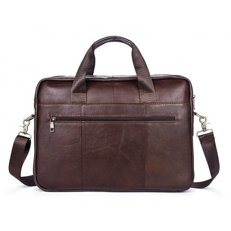 Сумка мужская под ноутбук Vintage Коричневая