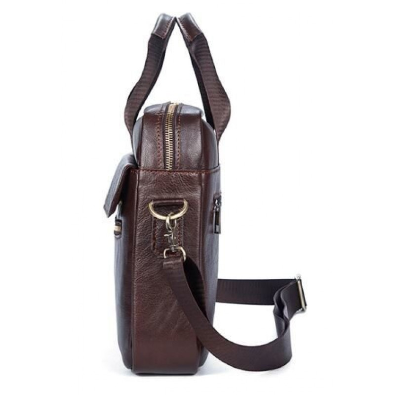 Сумка мужская под ноутбук Vintage Коричневая