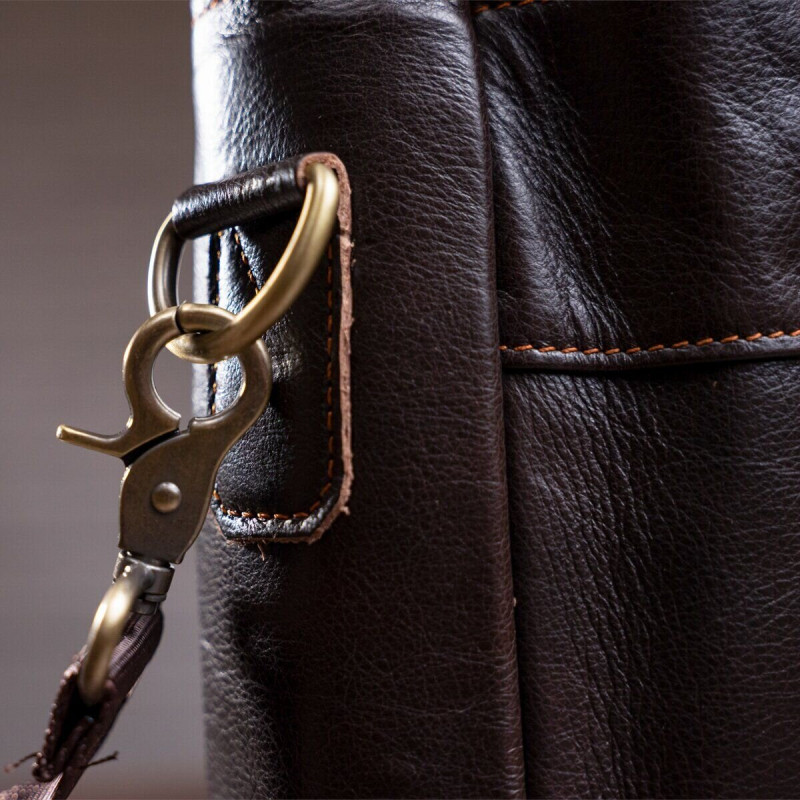 Сумка мужская под ноутбук Vintage Коричневая