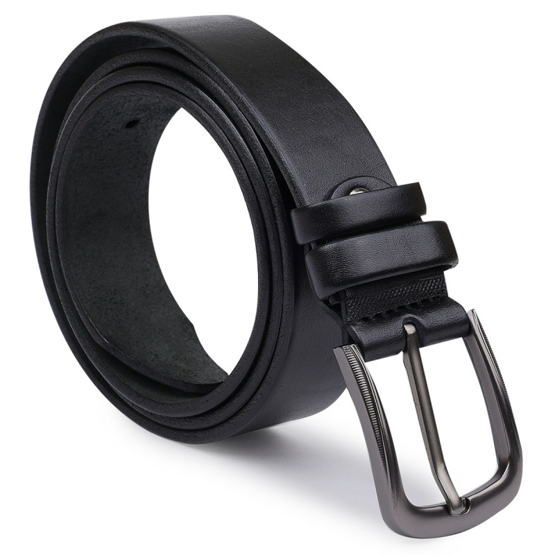 Класичний ремінь для чоловіків Vintage Чорний