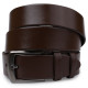 Гладкий чоловічий ремінь Vintage Коричневий