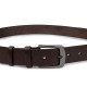 Гладкий чоловічий ремінь Vintage Коричневий