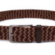 Гарний текстильний ремень Vintage Коричневий