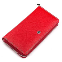 Кошелек женский ST Leather (SB) кожаный Красный