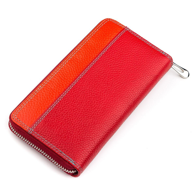 Кошелек женский ST Leather (SB) кожаный Красный