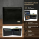 Горизонтальное портмоне Tony Perotti Contatto nero () Черное