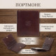 Женское вертикальное портмоне Tony Perotti Italico moro () Коричневое