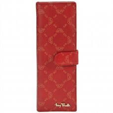 Візитниця на кнопці Tony Perotti Luxury rosso () Червона