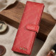 Визитница на кнопке Tony Perotti Luxury rosso () Красная
