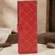 Визитница на кнопке Tony Perotti Luxury rosso () Красная