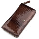 Кошелек женский ST Leather (SA) с ремнем на запястье Коричневый