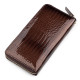 Кошелек женский ST Leather (SA) с ремнем на запястье Коричневый