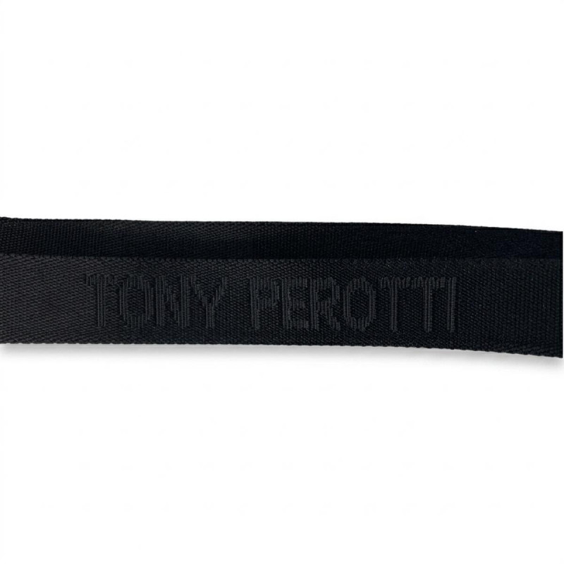 Мужская кожаная сумка Tony Perotti Contatto - () Черная