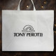 Мужская кожаная сумка Tony Perotti Contatto nero () Черная