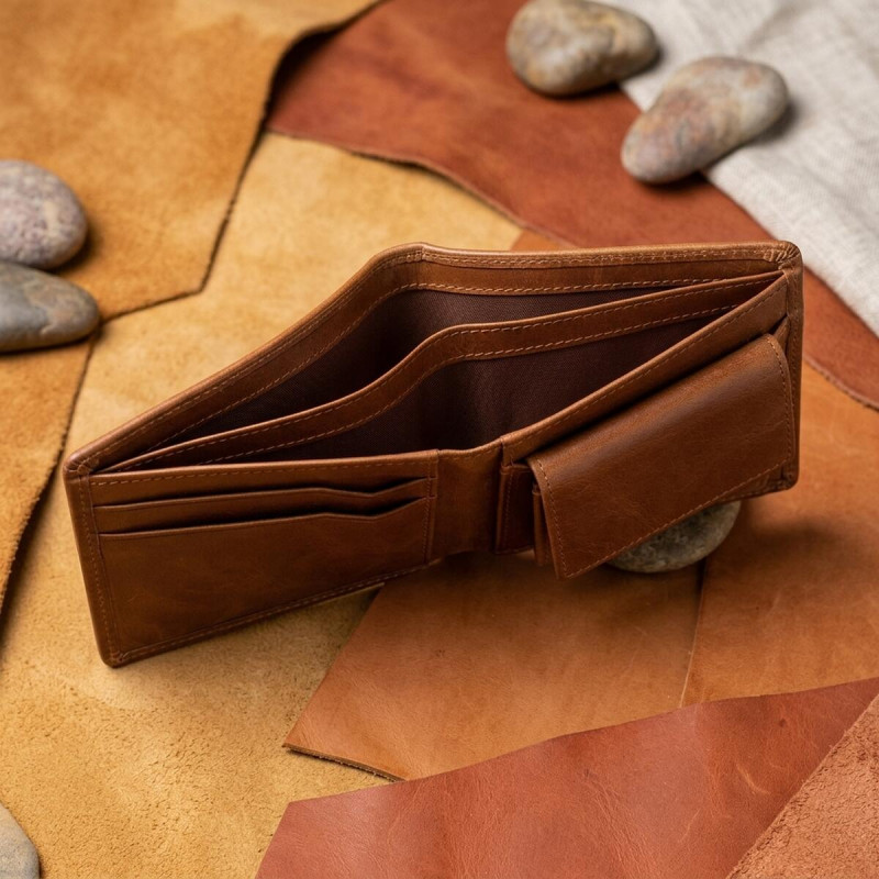 Чоловіче портмоне Tony Perotti Cortina tan () Рудий
