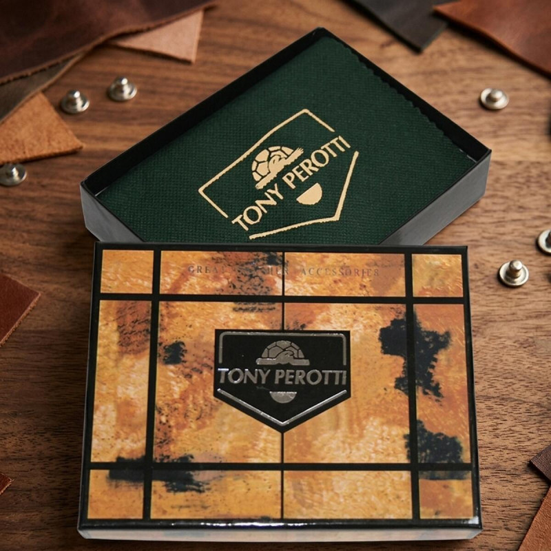 Чоловіче портмоне Tony Perotti Arno whisky () Коньячний