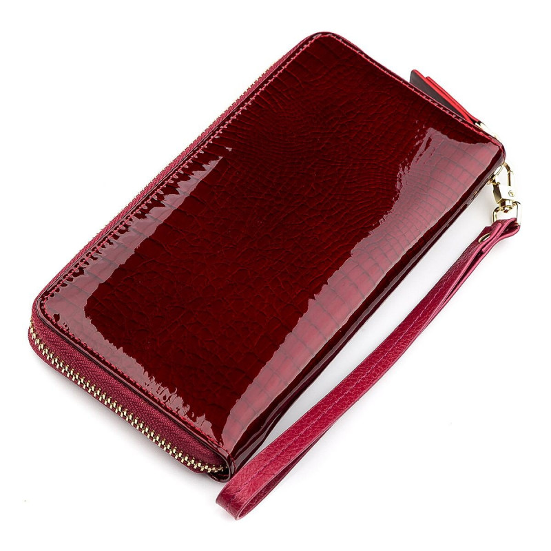 Кошелек женский ST Leather (SA) кожаный Бордовый