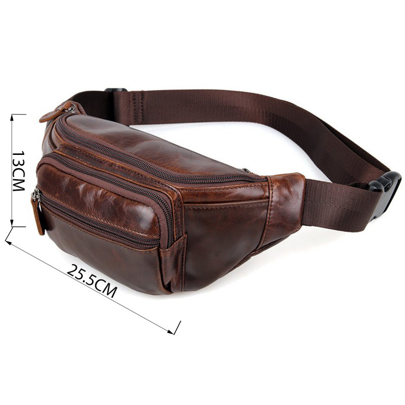 Поясна сумка Vintage Коричнева