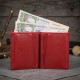 Женский кошелек Tony Perotti из зернистой кожи New Contatto rosso () Красный