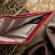 Женский кошелек Tony Perotti из зернистой кожи New Contatto rosso () Красный