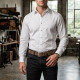 Чоловічий ремінь з натуральної шкіри Tony Perotti Cinture moro () Коричневий