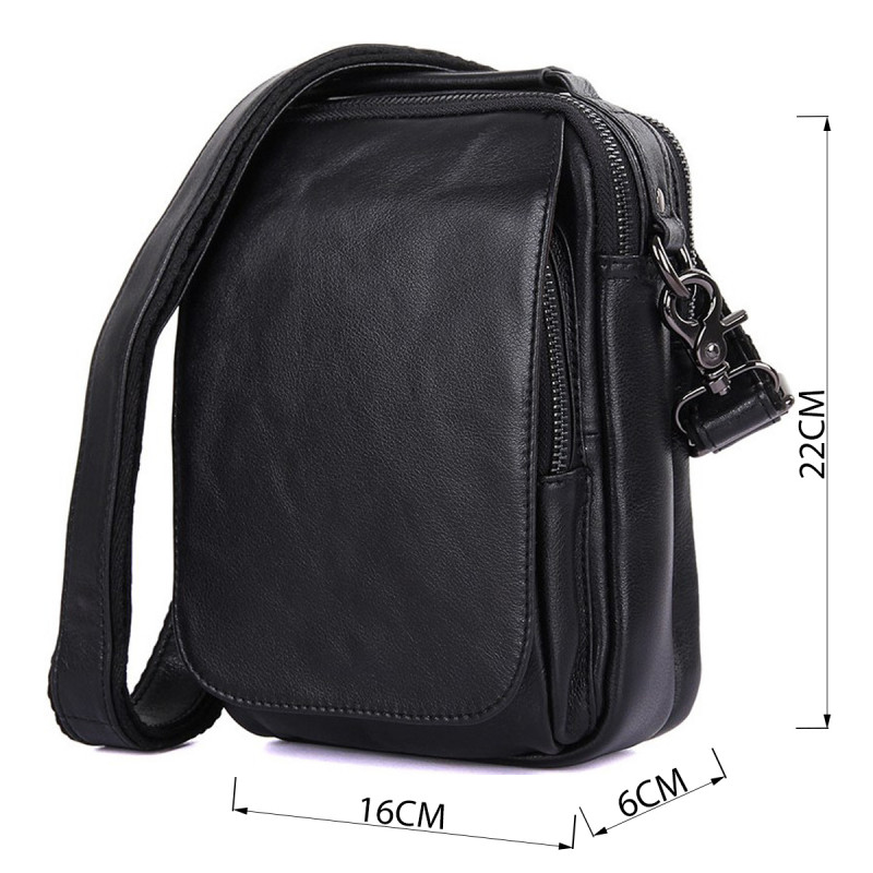 Сумка мужская Vintage Черная