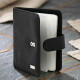 Візитниця Tony Perotti натуральна шкіра Contatto nero () Чорна